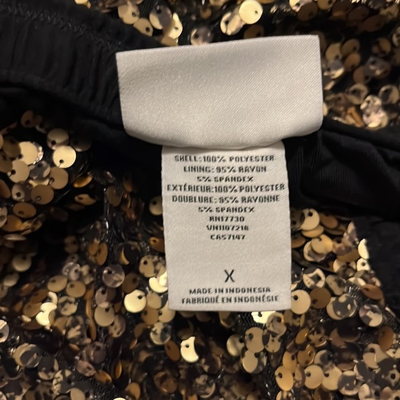 🔥🔥🔥 gold Ava & Viv gold sequin skirt - Picture 5 of 5
